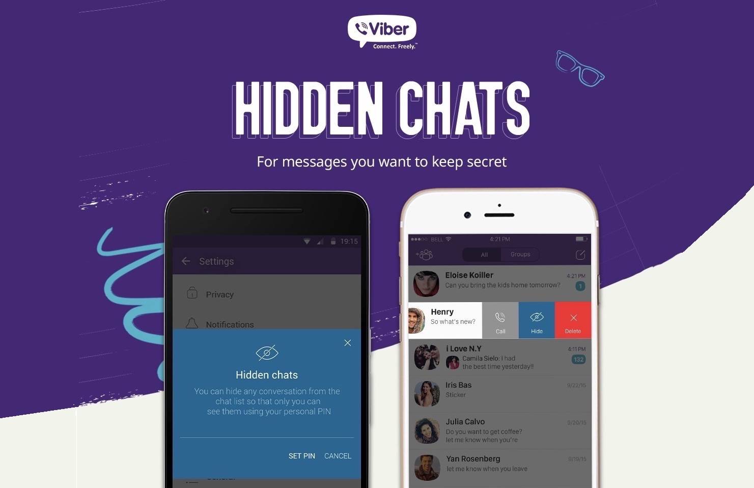 viber-adds-hidden-chats-and-end-to-end-encryption-to-messages-android