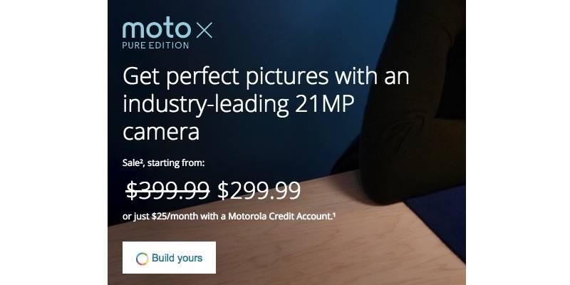 Moto X Pure Edition Mother's Day Sale 2016 2