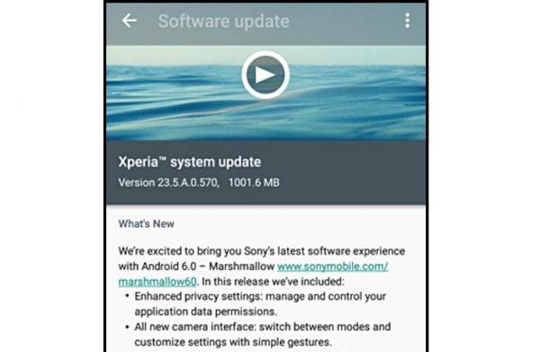 Xperia Z3 Z2 Z3 Compact Marshmallow Now Rolling Out In India And Canada Android Community