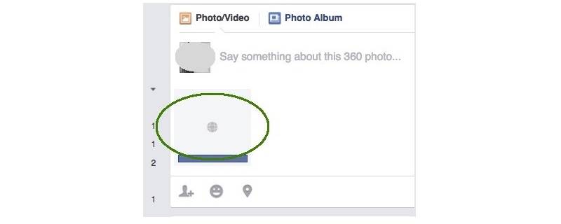 Facebook 360 Photos uploading