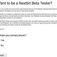 Nextbit Beta Tester