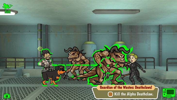 fallout shelter special in combat