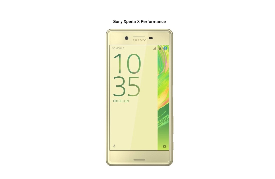 Sony XPERIA X Performance lime