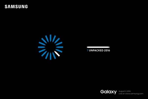 SAMSUNG Note 7 Galaxy Unpacked 2016