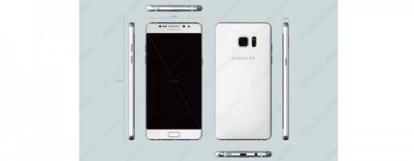 Samsung Galaxy Note 7 white