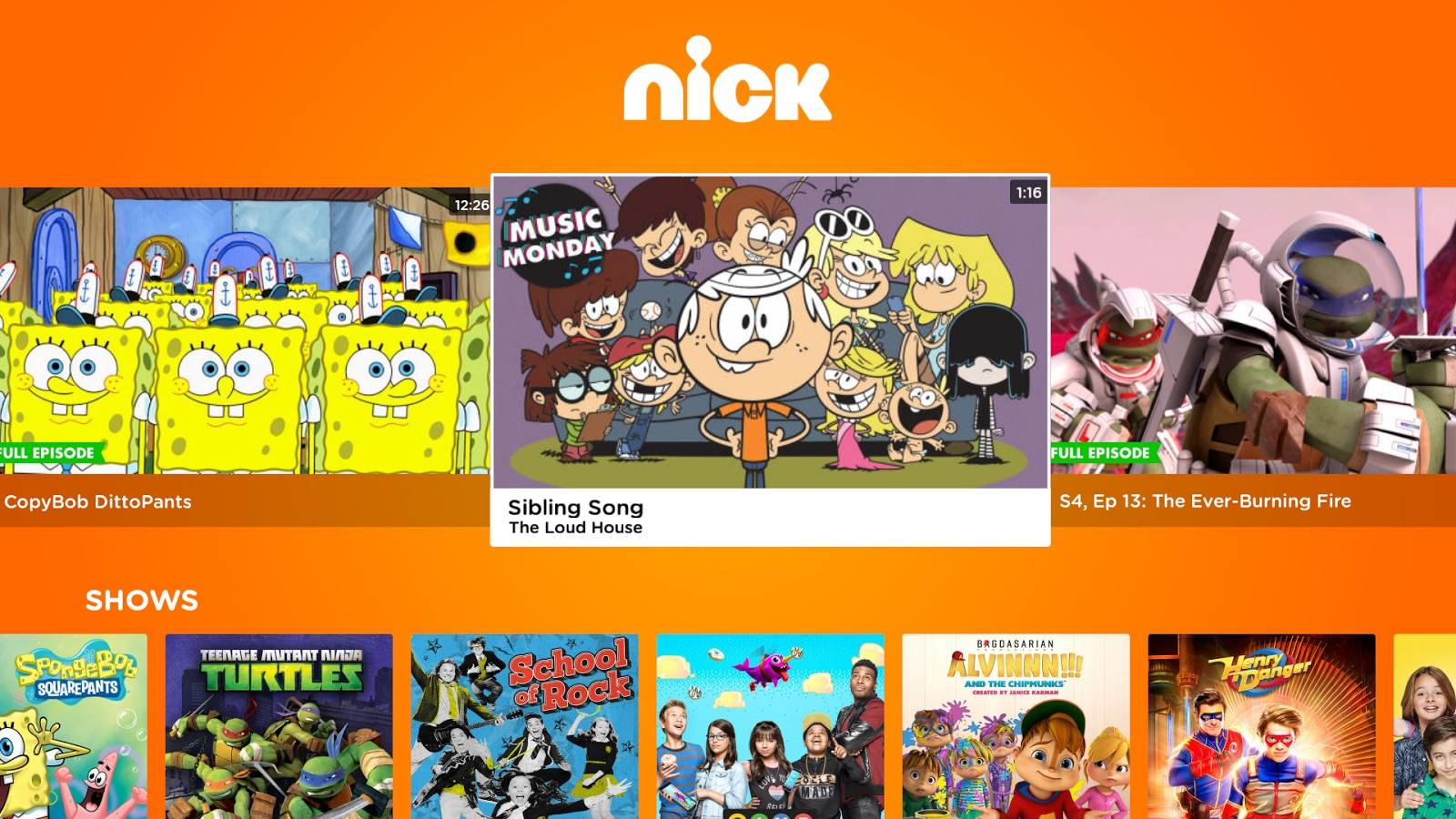 Nickelodeon Launches Video On Demand Streaming App Android Community