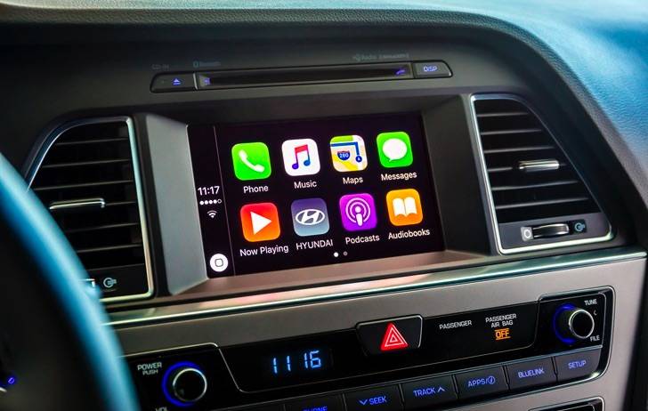 Как подключить apple carplay hyundai sonata