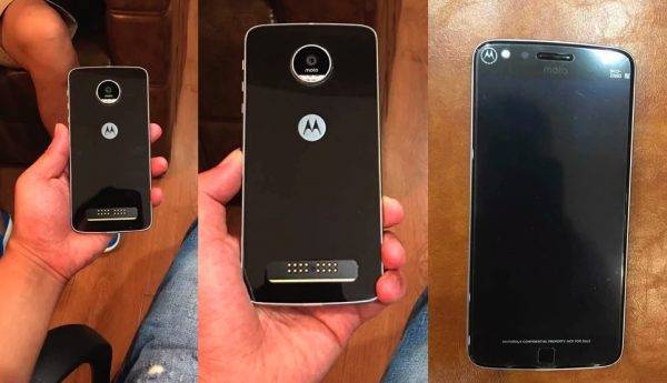 Moto Z Play prototype