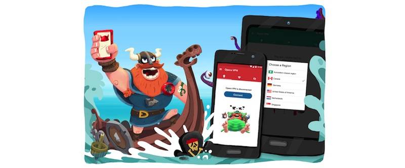 Opera VPN for Android Olaf