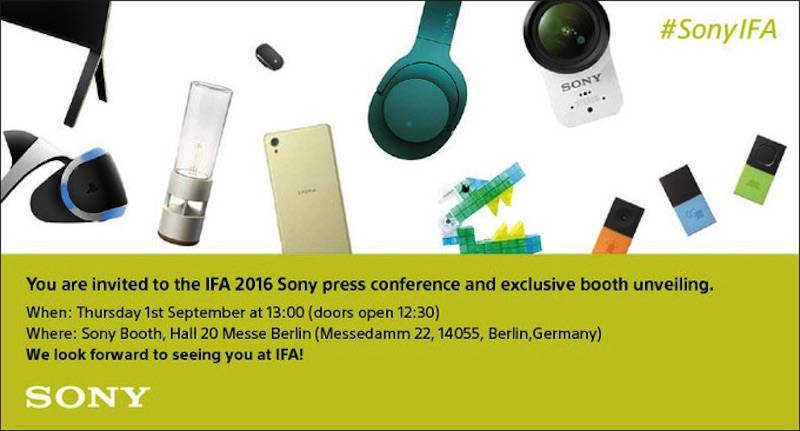 SONY IFA 2016