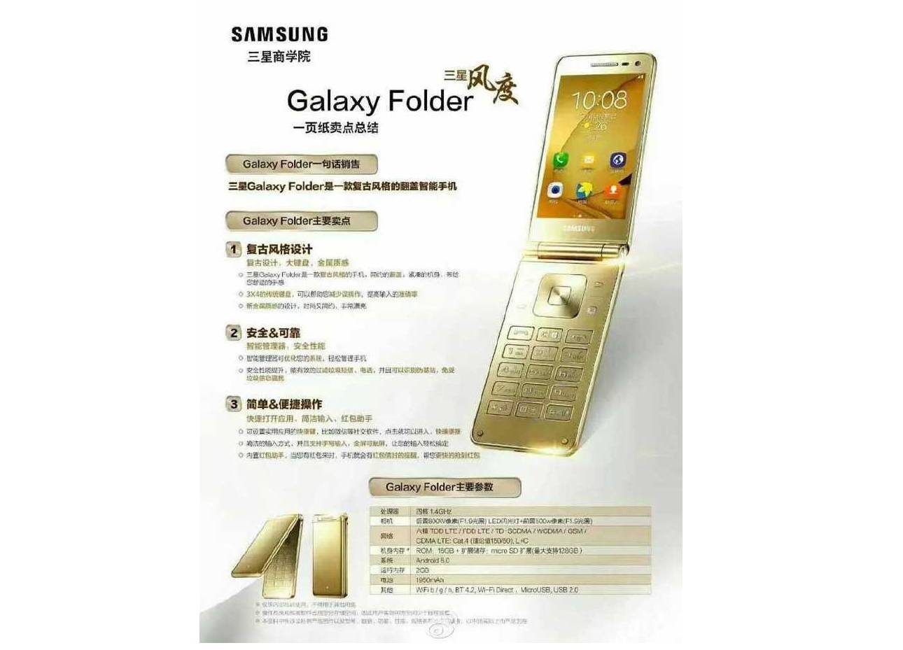 Samsung Galaxy Folder 2 a