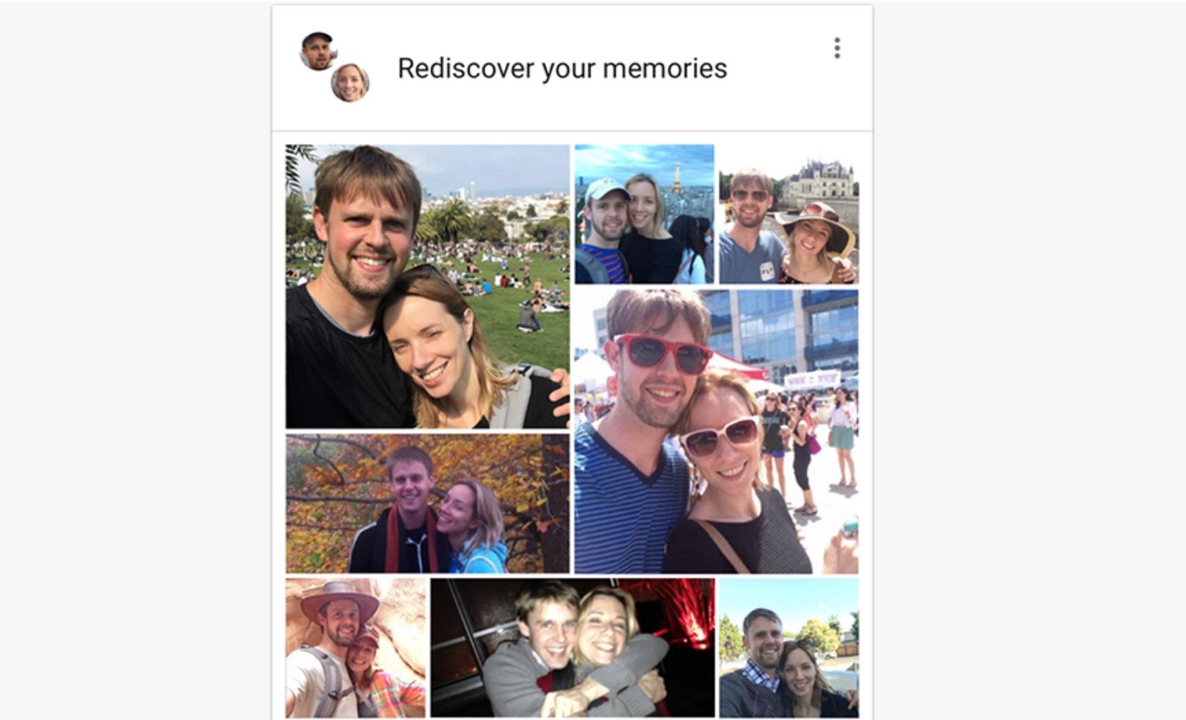 Google Photos creates memories, highlights, animations, rotations