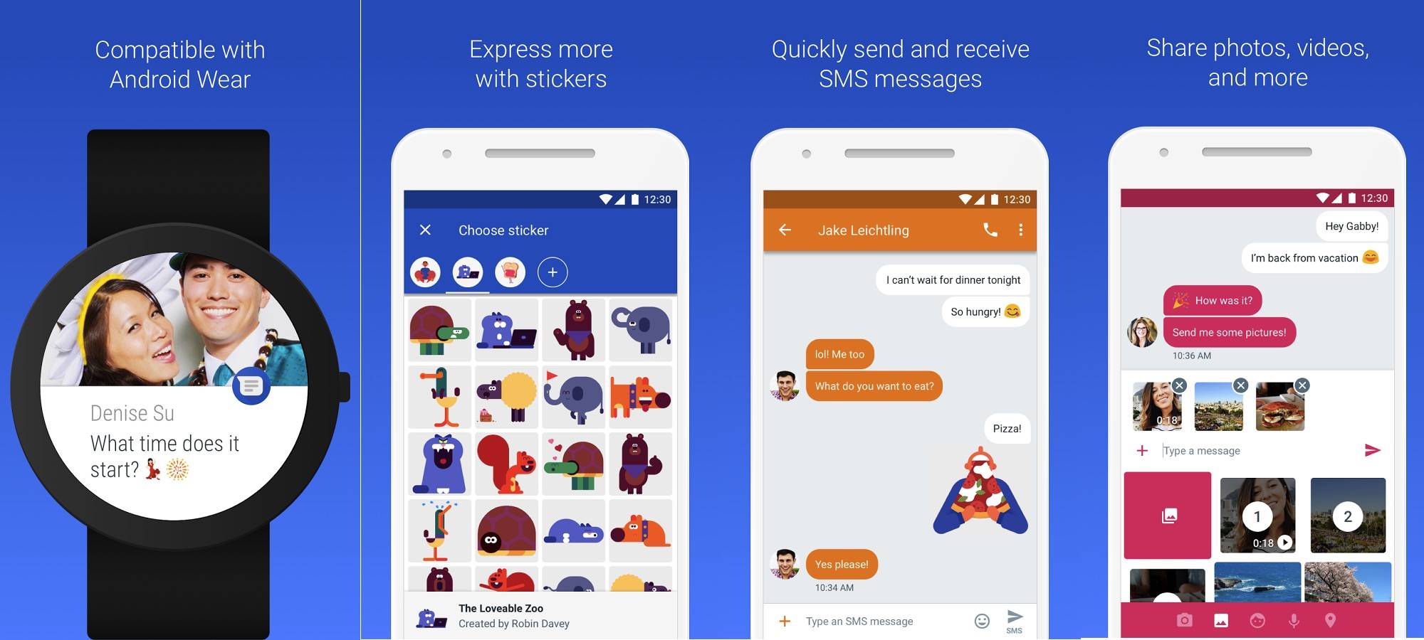 google go to messenger