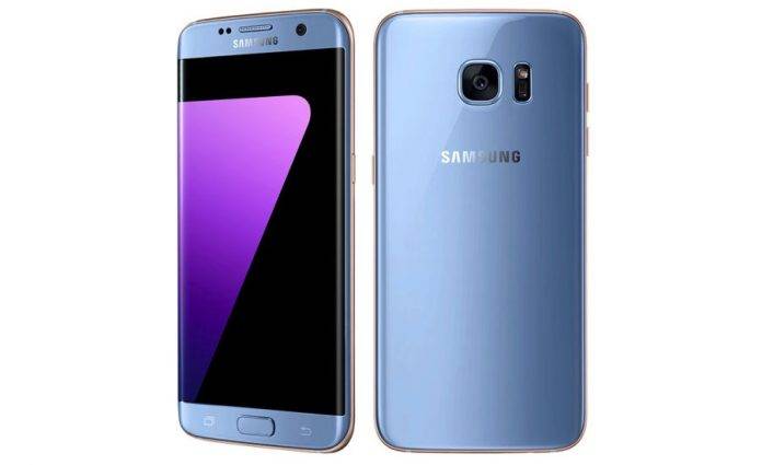 Samsung Galaxy S7 edge in Blue Coral ready soon from T ...