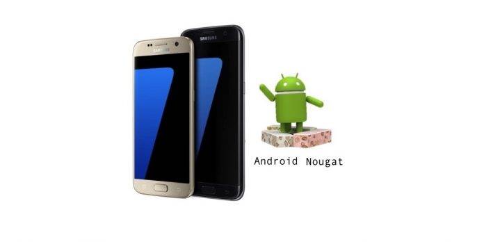 samsung android nougat