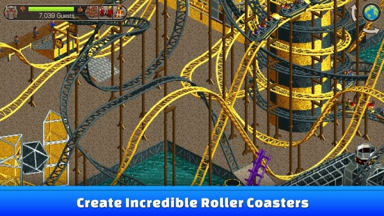 roller coaster tycoon mobile queue line center