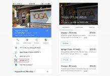 Reserve with Google now lets you book fitness classes