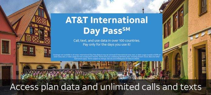 at&t travel pass