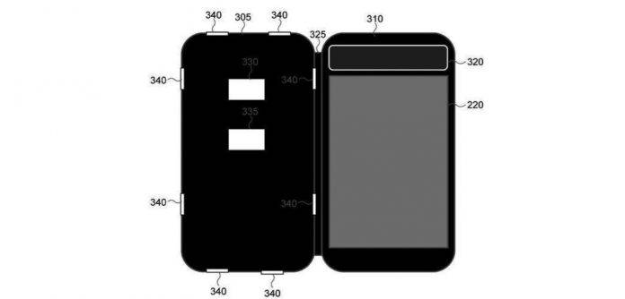 Samsung Flip Cover E-ink Display