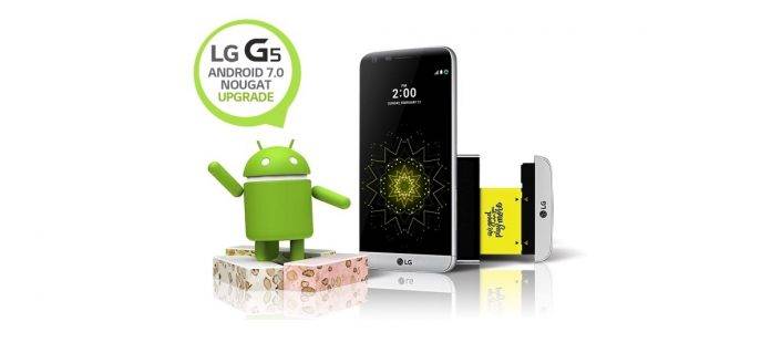 ATT LG G5 Android 7.0 Nougat OS Update