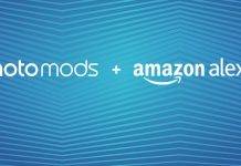 Moto Mod plus Amazon Alexa