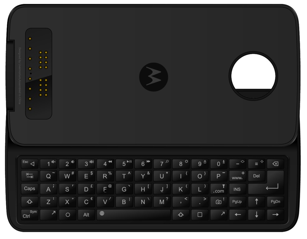 A Qwerty Keyboard Slider Moto Mod Is In The Works Android Community