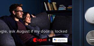 Google Home August Home Door Lock