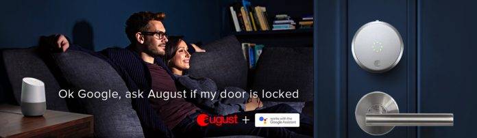 Google Home August Home Door Lock