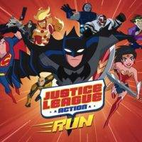 Justice League Action Run Cover