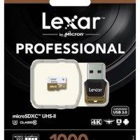 Lexar 256GB Professional 1000x microSD UHS-II (U3) Card 2