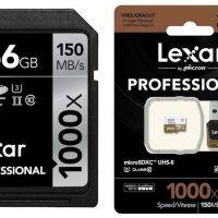 Lexar 256GB Professional 1000x microSD UHS-II (U3) Card Cover