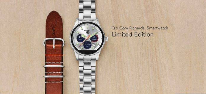 Limited Edition Fossil Q x Cory Richards Smartwatch 1