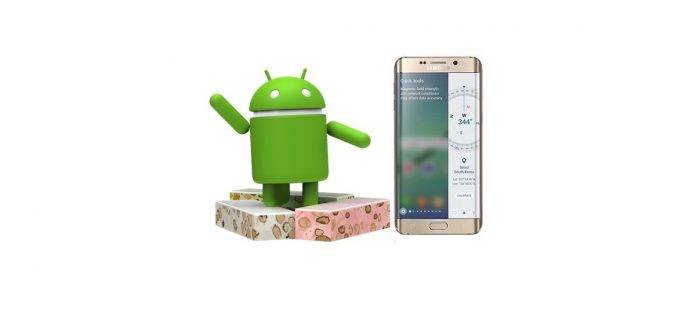 Samsung Galaxy S6 Android 7.0 Nougat