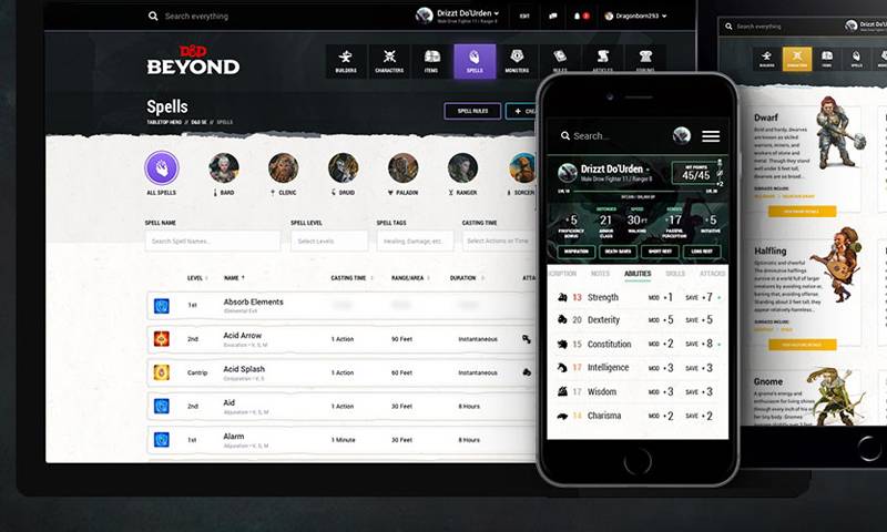 Tabletop Dungeons & Dragons RPG to get digital help with D&D Beyond app