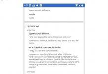 Google Translate update brings word definitions, account switcher