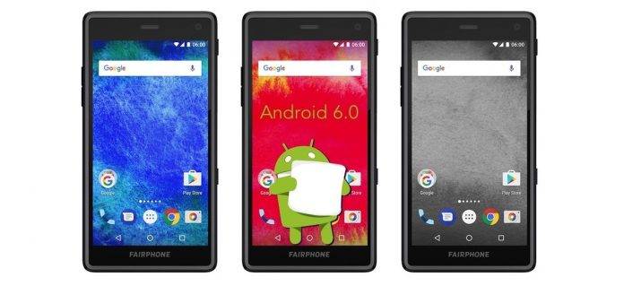 Android 6.0 Marshmallow Fairphone 2