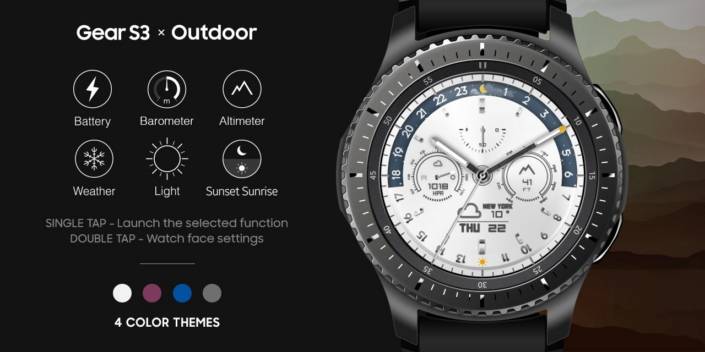 Gear 3 cheap watch faces