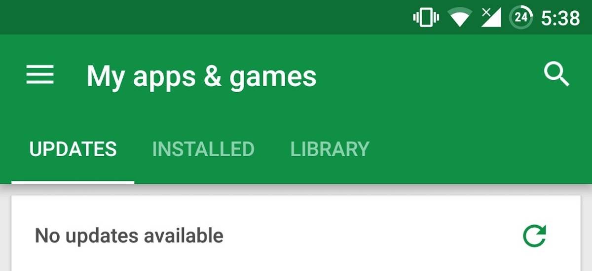 New My Apps Games Section Found On The Play Store Android Community