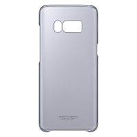Samsung Galaxy S8 Clear Protective Cover Orchid Grey