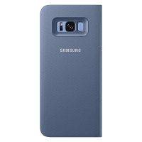 Samsung Galaxy S8+ LED View Wallet Case Blue
