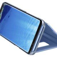 Samsung Galaxy S8+ S-View Flip Cover with Kickstand Blue