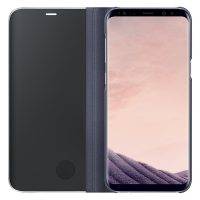 Samsung Galaxy S8+ S-View Flip Cover with Kickstand Orchid Grey 2