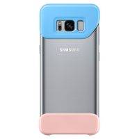 Samsung Galaxy S8 Two Piece Cover, Blue Pink