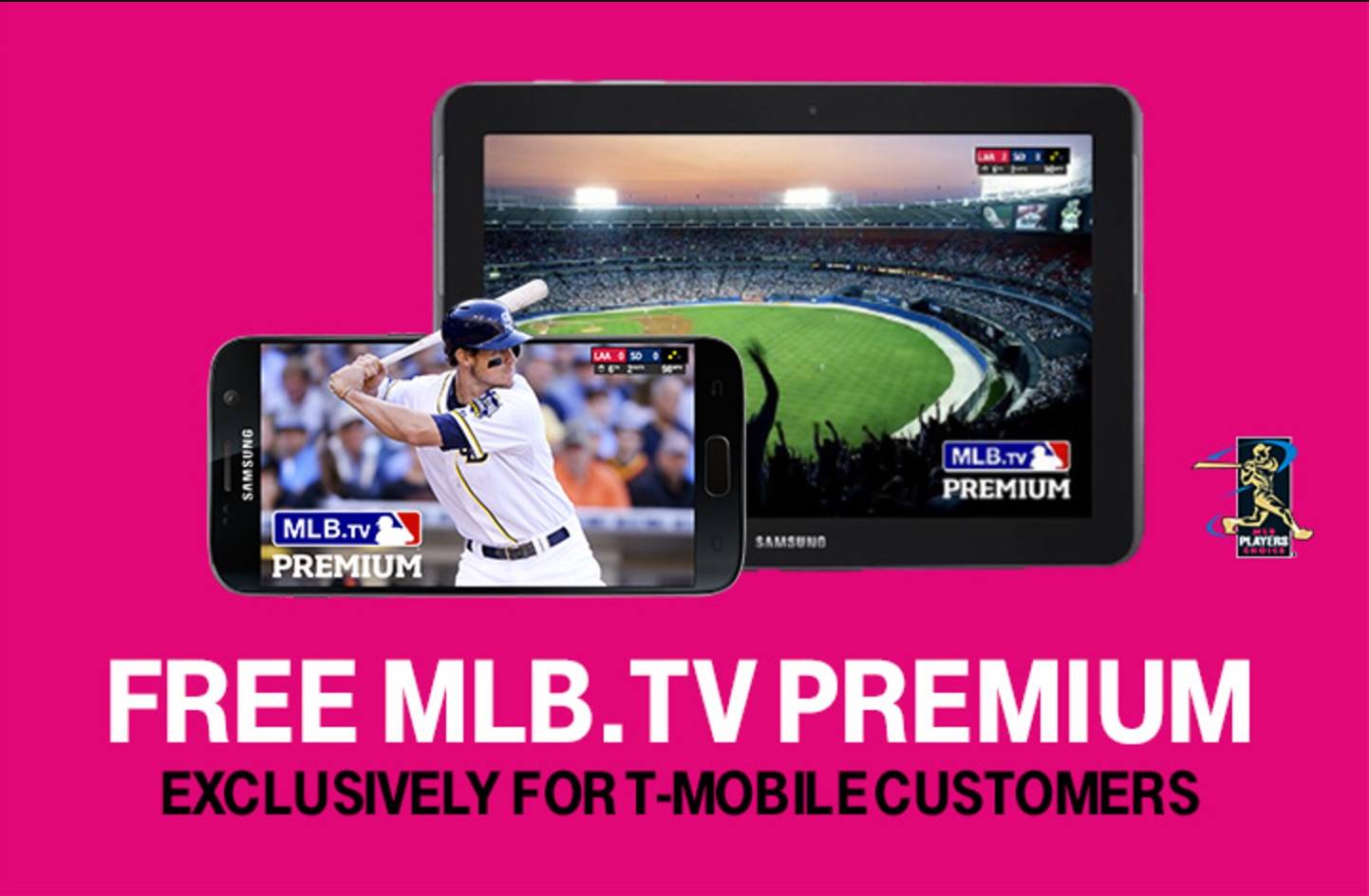 T-Mobile giving away free MLB Premium for Get Thanked Tuesday