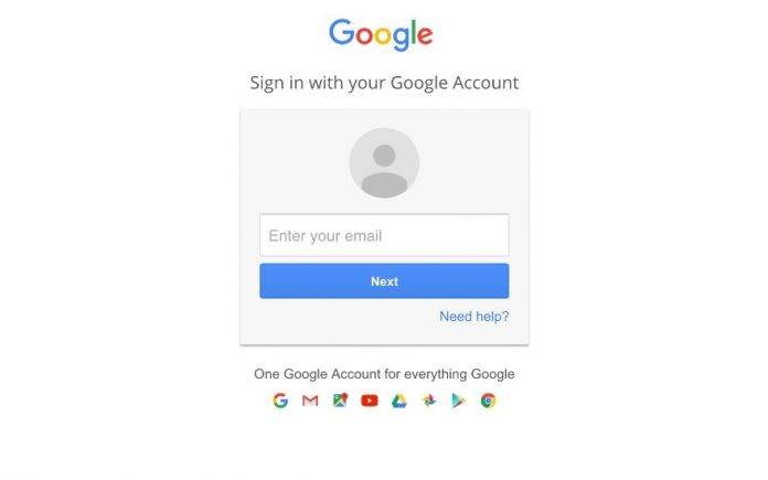 login google photos