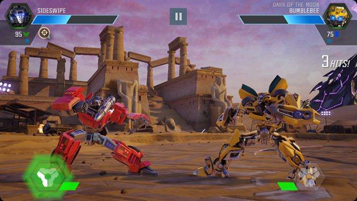 transformers the game for android