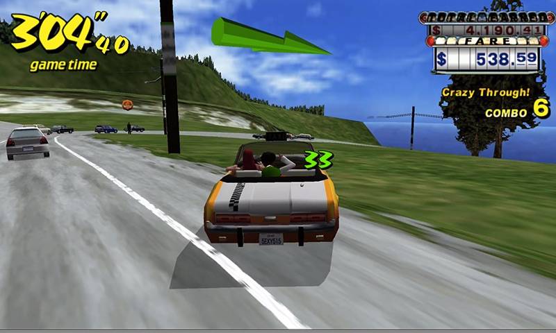 Play Crazy Taxi Classic on PC 