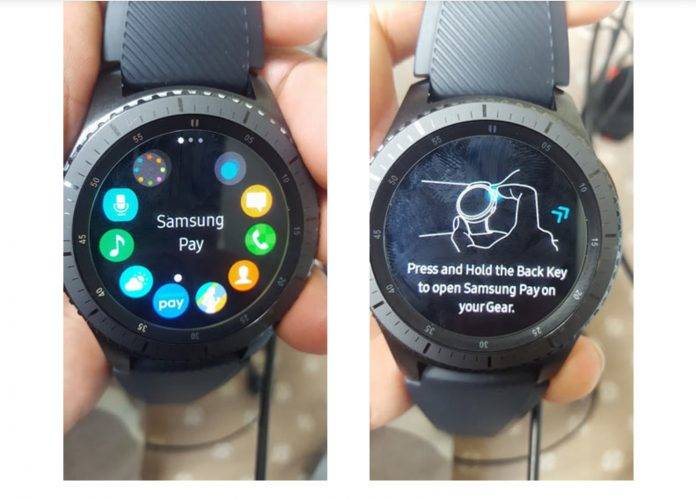 Samsung gear s3 deals payment apps