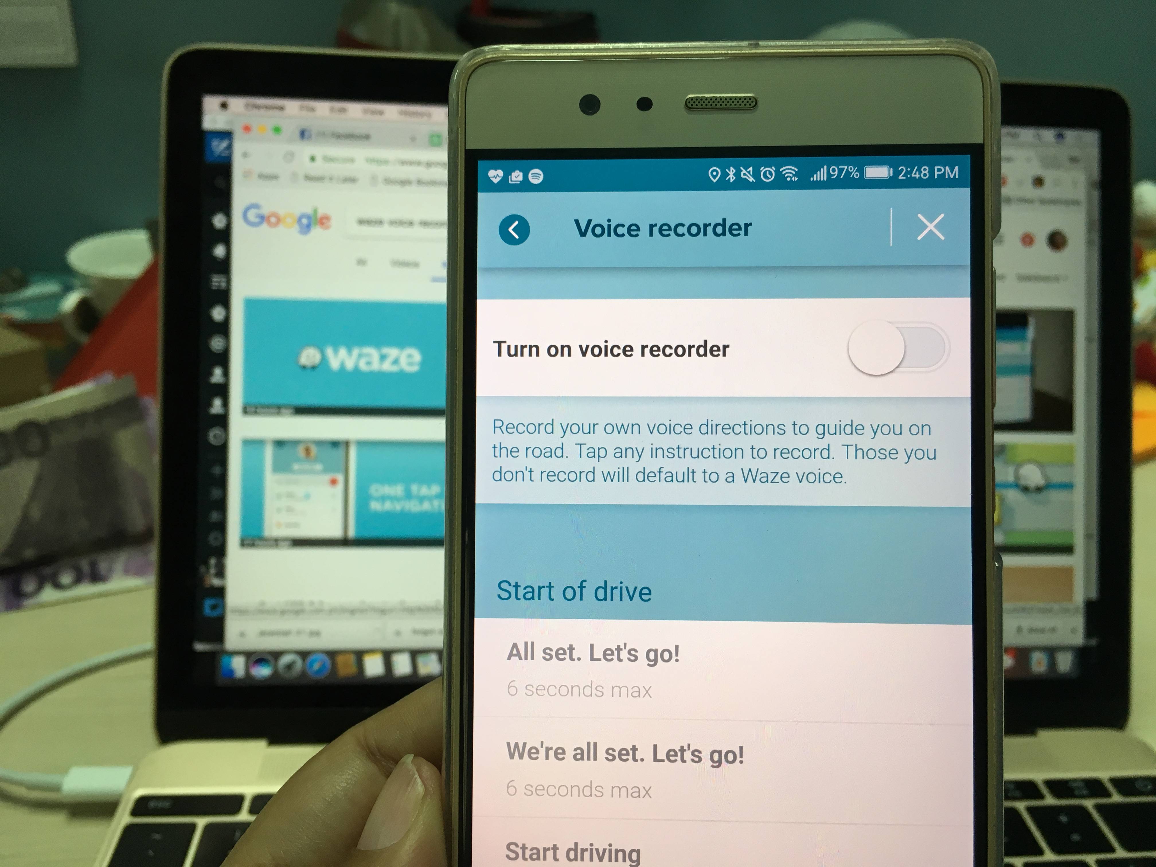 how to add voices to waze