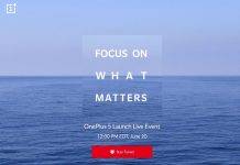 FOCUS ON WHAT MATTERS OnePlus 5